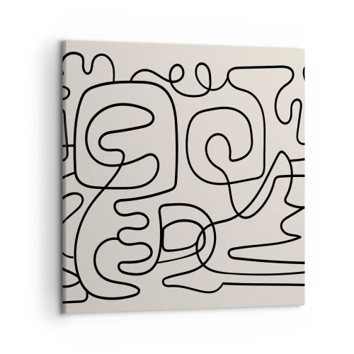 Obraz na płótnie - Po śladzie - 50x50 cm