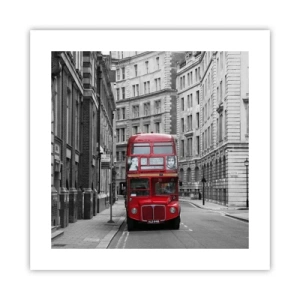 Plakat - Codzienność nie musi być szara - 40x40 cm