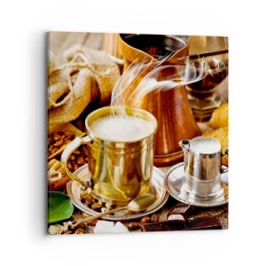 Obraz na płótnie - Miłego dnia! - 70x70 cm