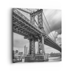 Obraz na płótnie - Do serca miasta - 40x40 cm