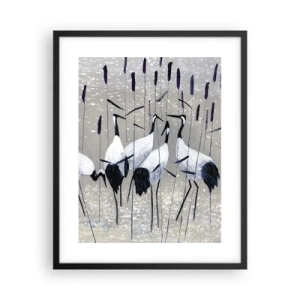Plakat w czarnej ramie - Wśród swoich - 40x50 cm
