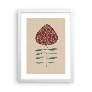 Plakat w białej ramie - Jak wielka szycha - 30x40 cm