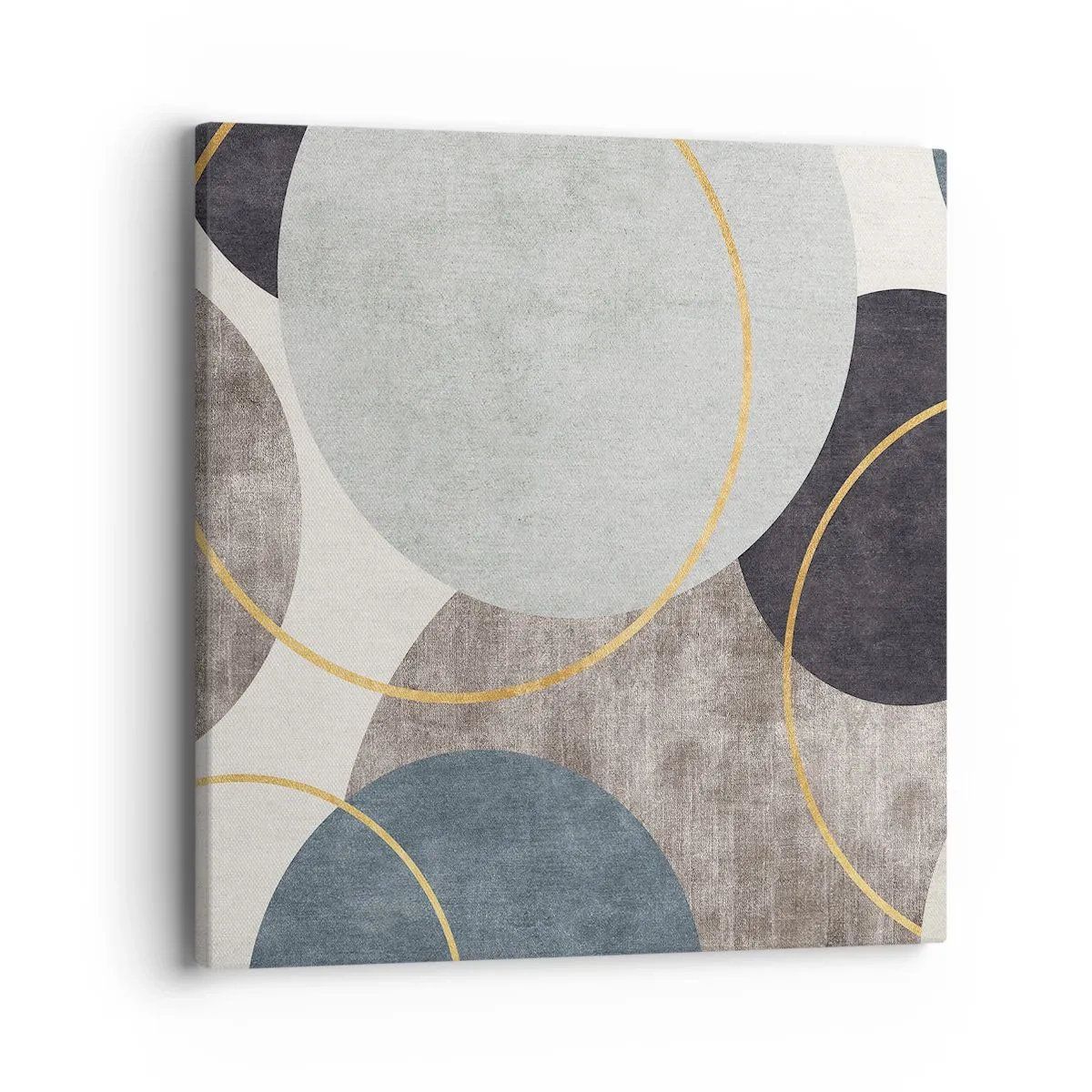 Obraz na płótnie - Koło za kołem - 40x40 cm