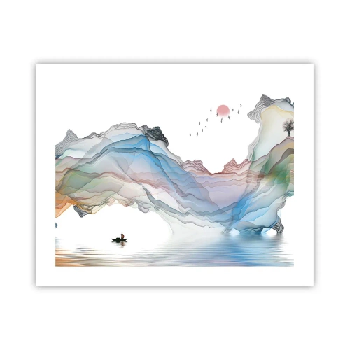 Plakat - Ku kryształowym górom - 50x40 cm