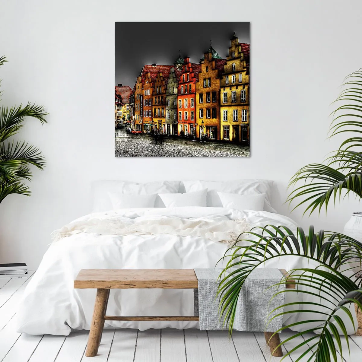 Obraz na płótnie - Brakuje tylko zaczarowanej dorożki - 40x40 cm