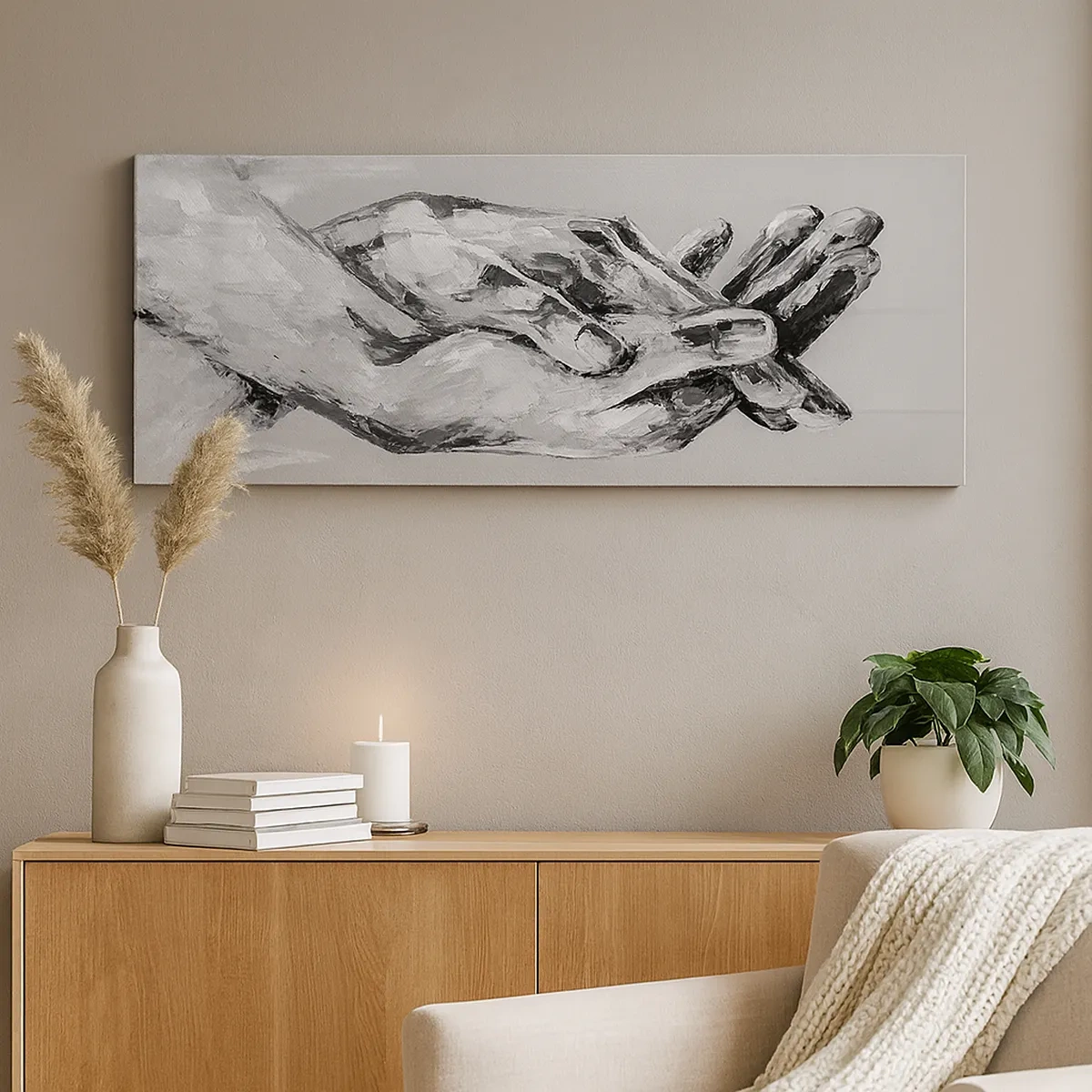 Obraz na płótnie - Początek… - 30x30 cm