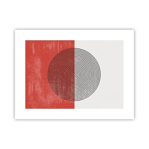 Plakat - W samo sedno - 40x30 cm