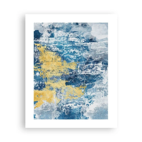 Plakat - Abstrakcja pełna pogody - 40x50 cm