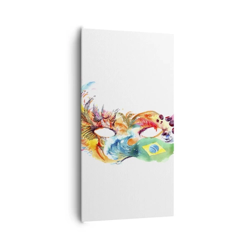 Obraz na płótnie - Brazylia wita sambą - 65x120 cm