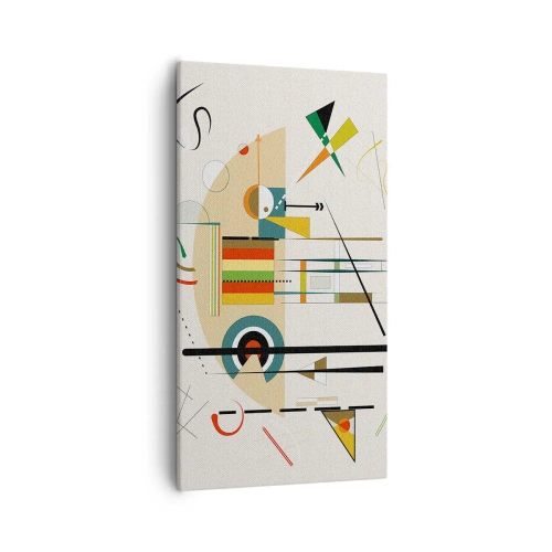 Obraz na płótnie - I świat się śmieje - 55x100 cm