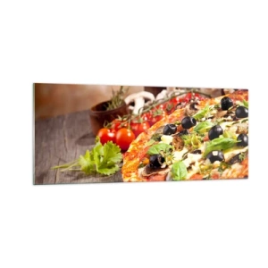 Obraz na szkle - Z tellurycznych ingrediencji - 100x40 cm