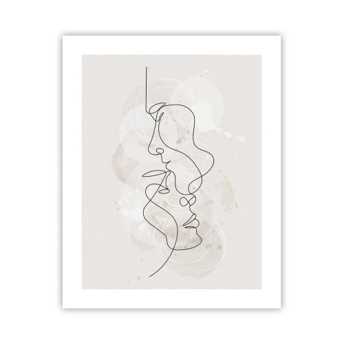 Plakat - Splątani w uścisku - 40x50 cm