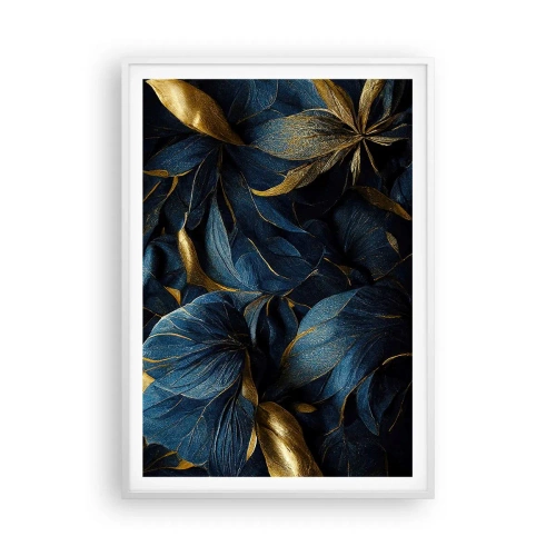 Plakat w białej ramie - Złotem podszyte - 70x100 cm