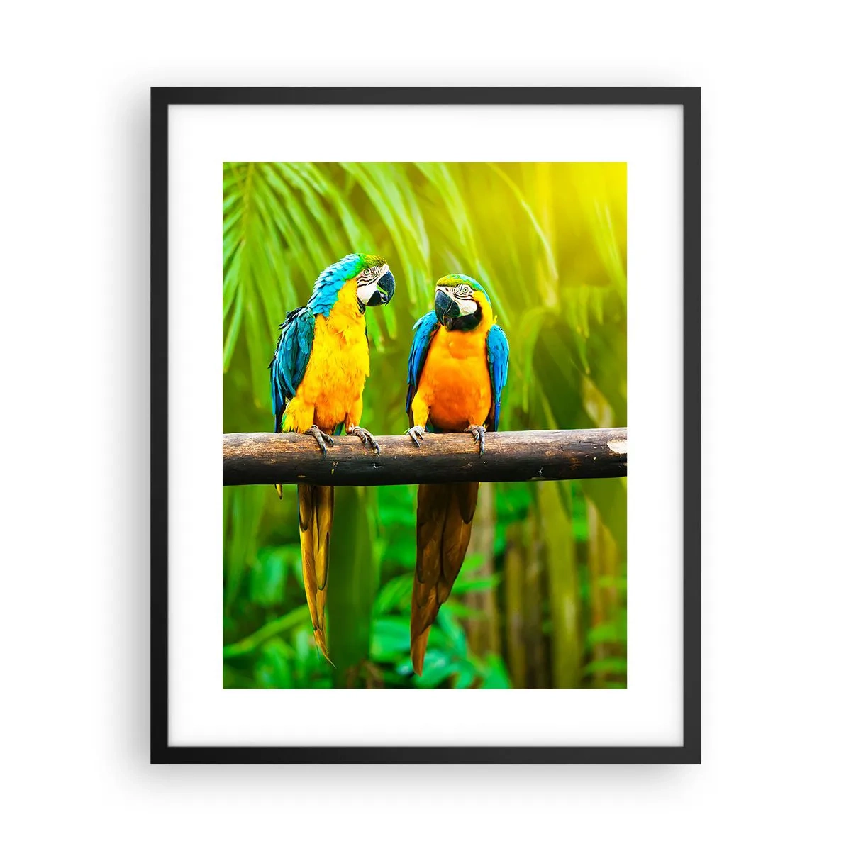 Plakat w czarnej ramie - A słyszałaś, że ona…? - 40x50 cm