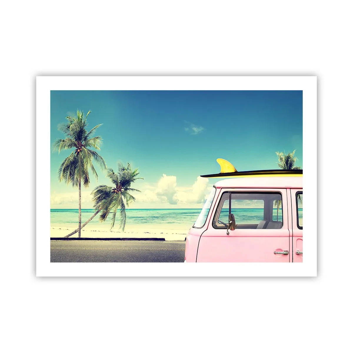 Plakat - Wakacje czas zacząć - 70x50 cm