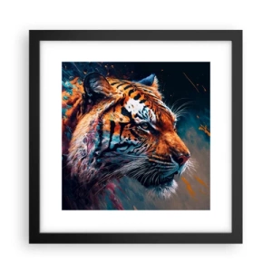 Plakat w czarnej ramie - Dzikie piękno - 30x30 cm