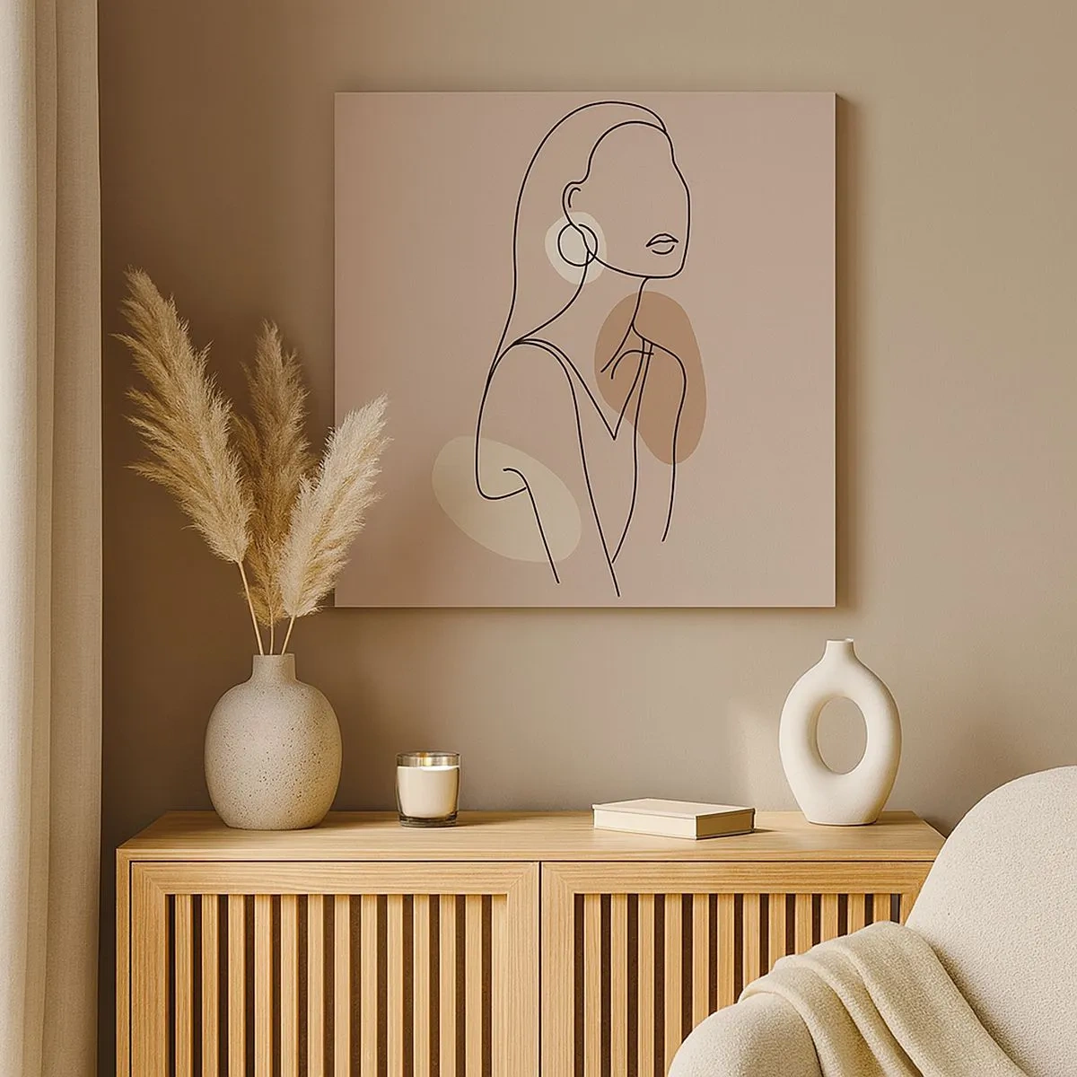 Obraz na płótnie - Ikona dziewczęcości - 30x30 cm