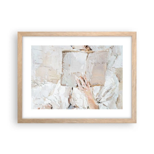 Plakat w ramie jasny dąb - W innym świecie - 40x30 cm