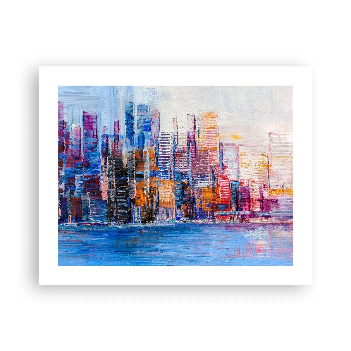 Plakat - Radosna metropolia - 50x40 cm