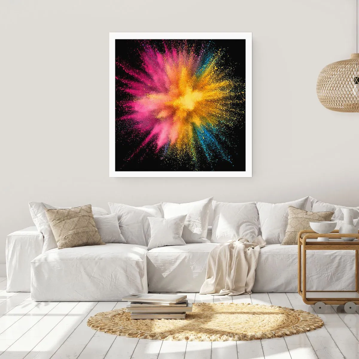 Plakat - Narodziny barw  - 30x30 cm