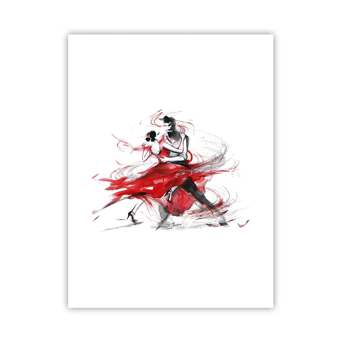 Plakat - Tango - rytm namiętności - 30x40 cm