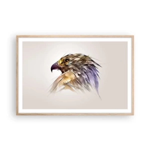 Plakat w ramie jasny dąb - Portret wojownika - 91x61 cm