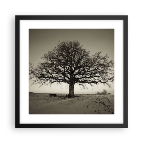 Plakat w czarnej ramie - Stąd do wieczności - 40x40 cm