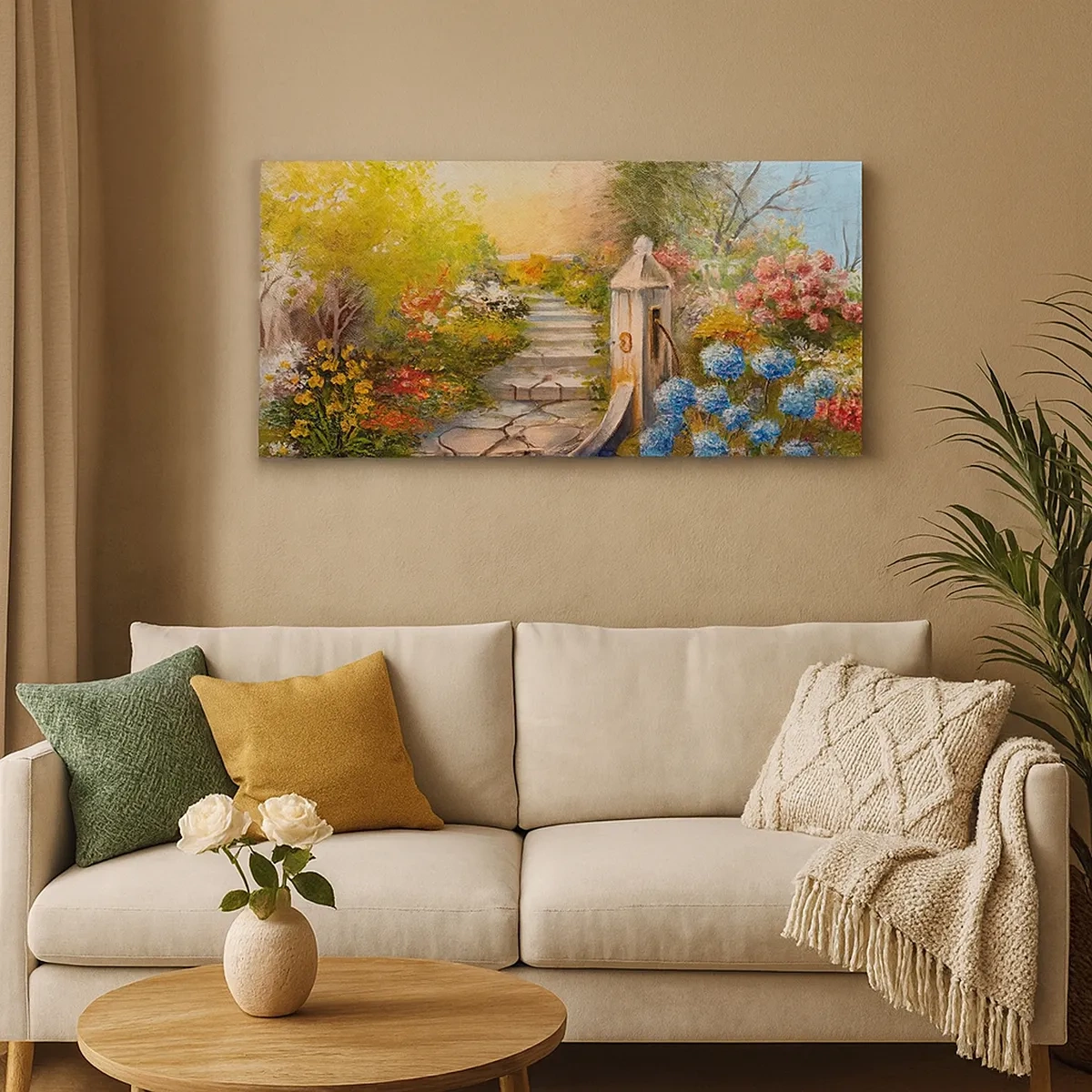 Obraz na płótnie - W pełnym rozkwicie - 30x30 cm