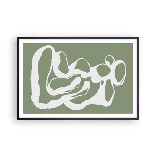 Plakat w czarnej ramie - Wołanie przestrzeni - 91x61 cm