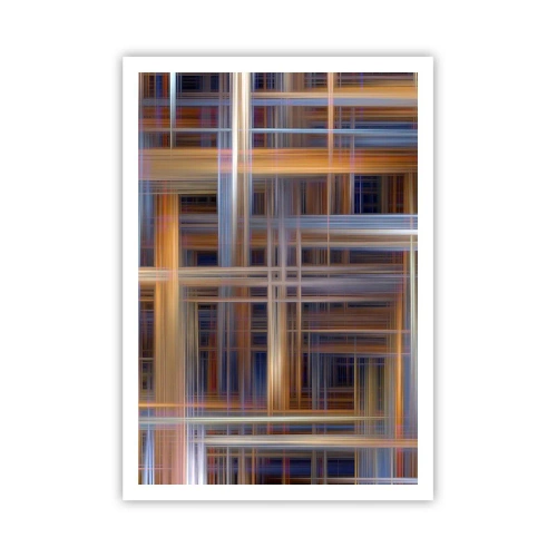 Plakat - Utkane ze światła - 70x100 cm