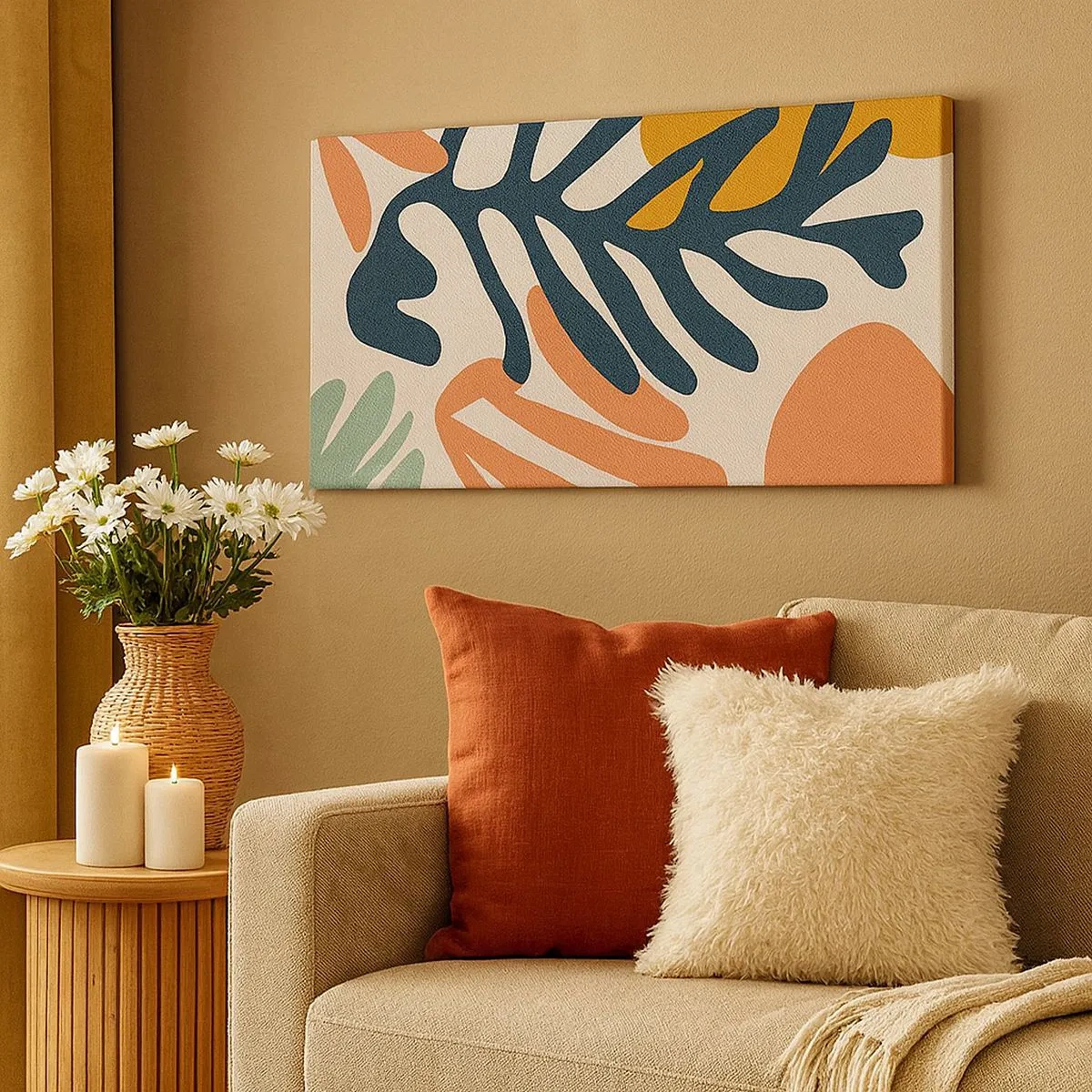 Obraz na płótnie - Koralowe morza - 100x40 cm