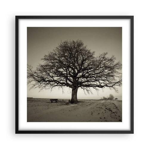 Plakat w czarnej ramie - Stąd do wieczności - 50x50 cm