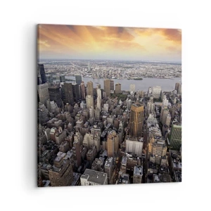 Obraz na płótnie - Bijące serce naszych czasów - 60x60 cm