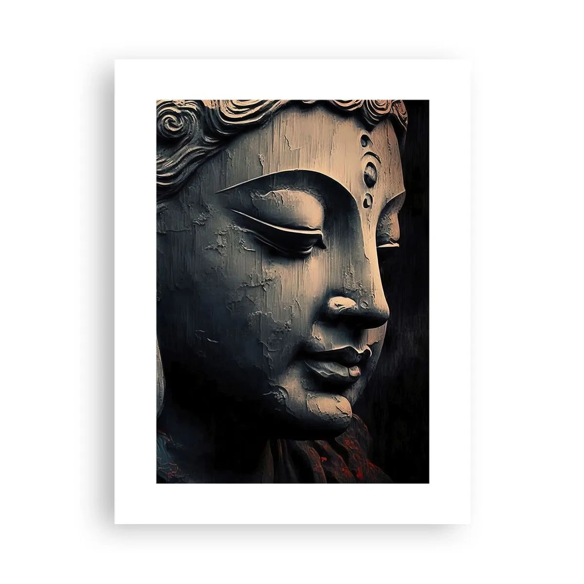 Plakat - W zgodzie ze światem - 30x40 cm