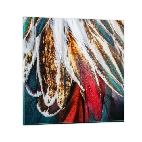 Obraz na szkle - Tajemnice lotu - 30x30 cm