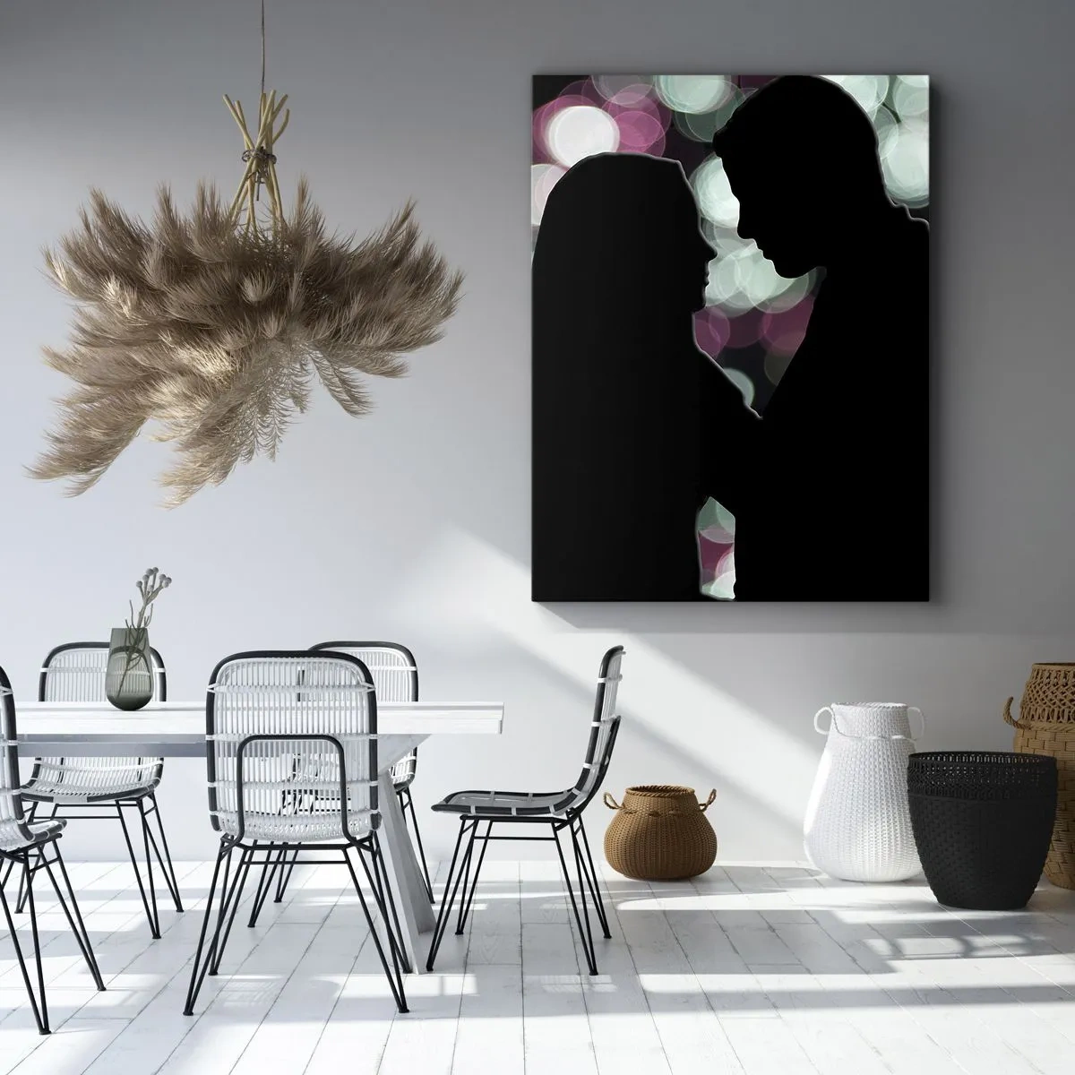 Obraz na płótnie - Tak! - 45x80 cm