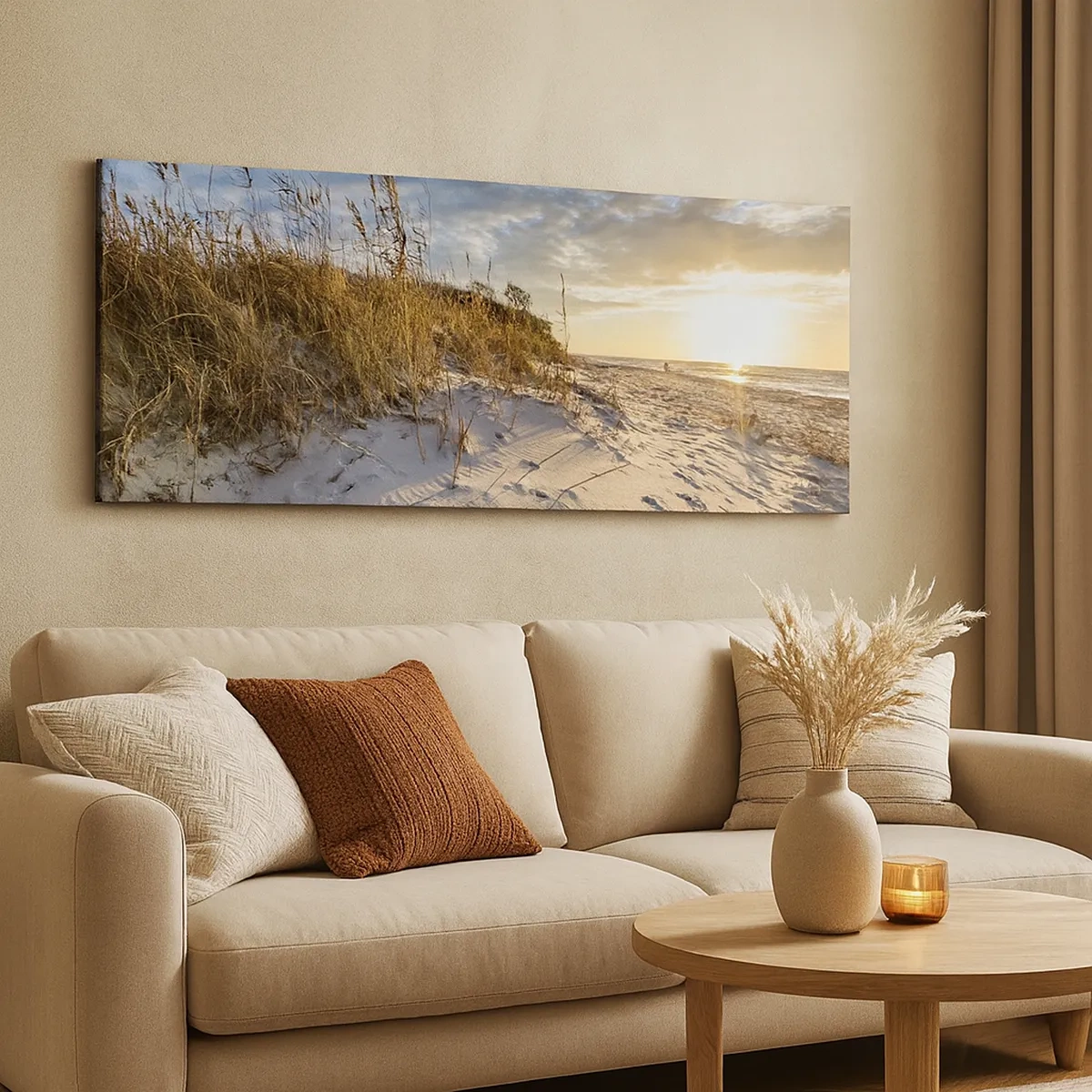 Obraz na płótnie - Zaproszenie na spacer - 30x30 cm