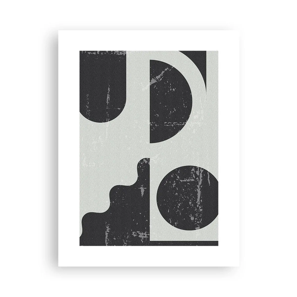 Plakat - Kompozycja ponad i pod - 30x40 cm