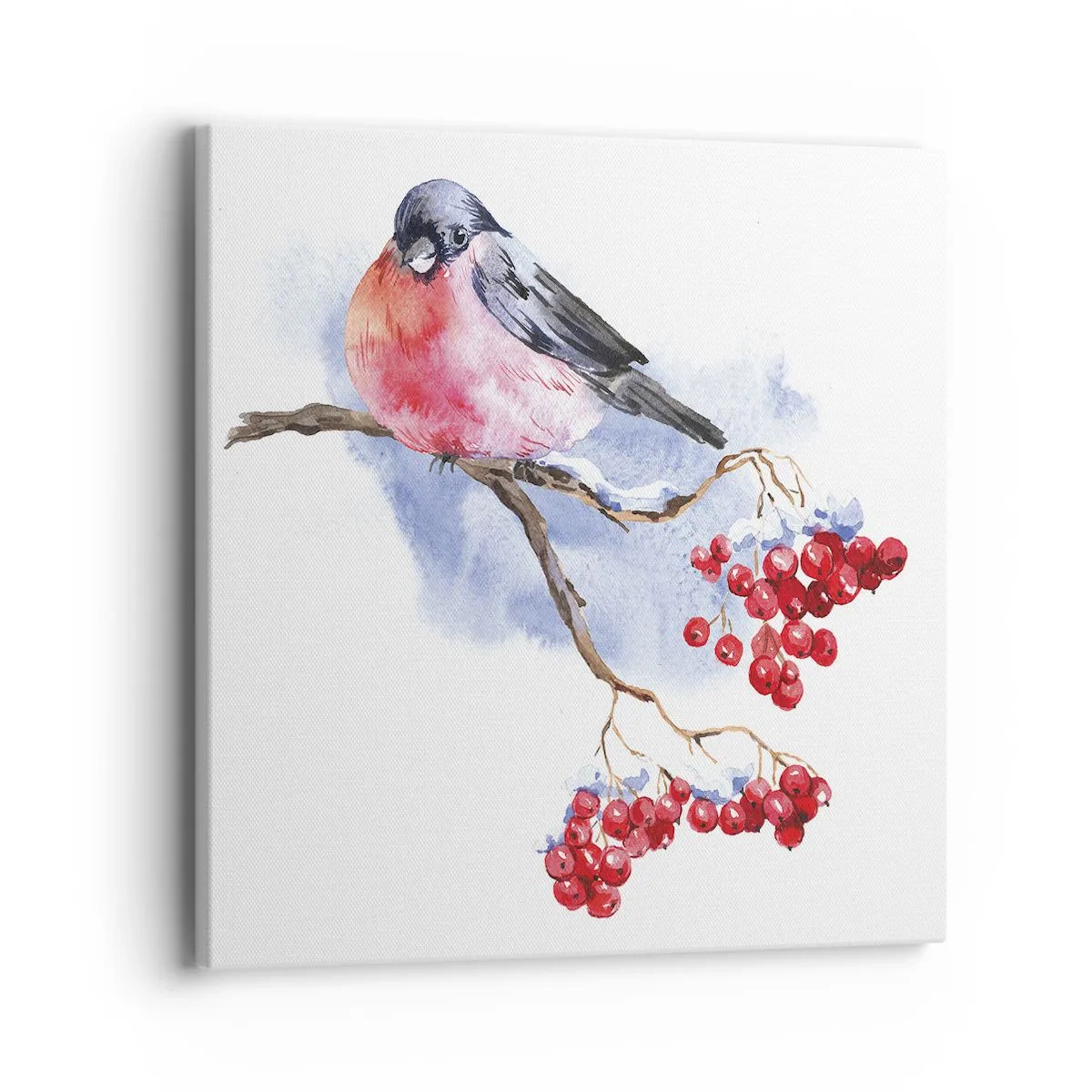 Obraz na płótnie - Zima w kolorze - 40x40 cm