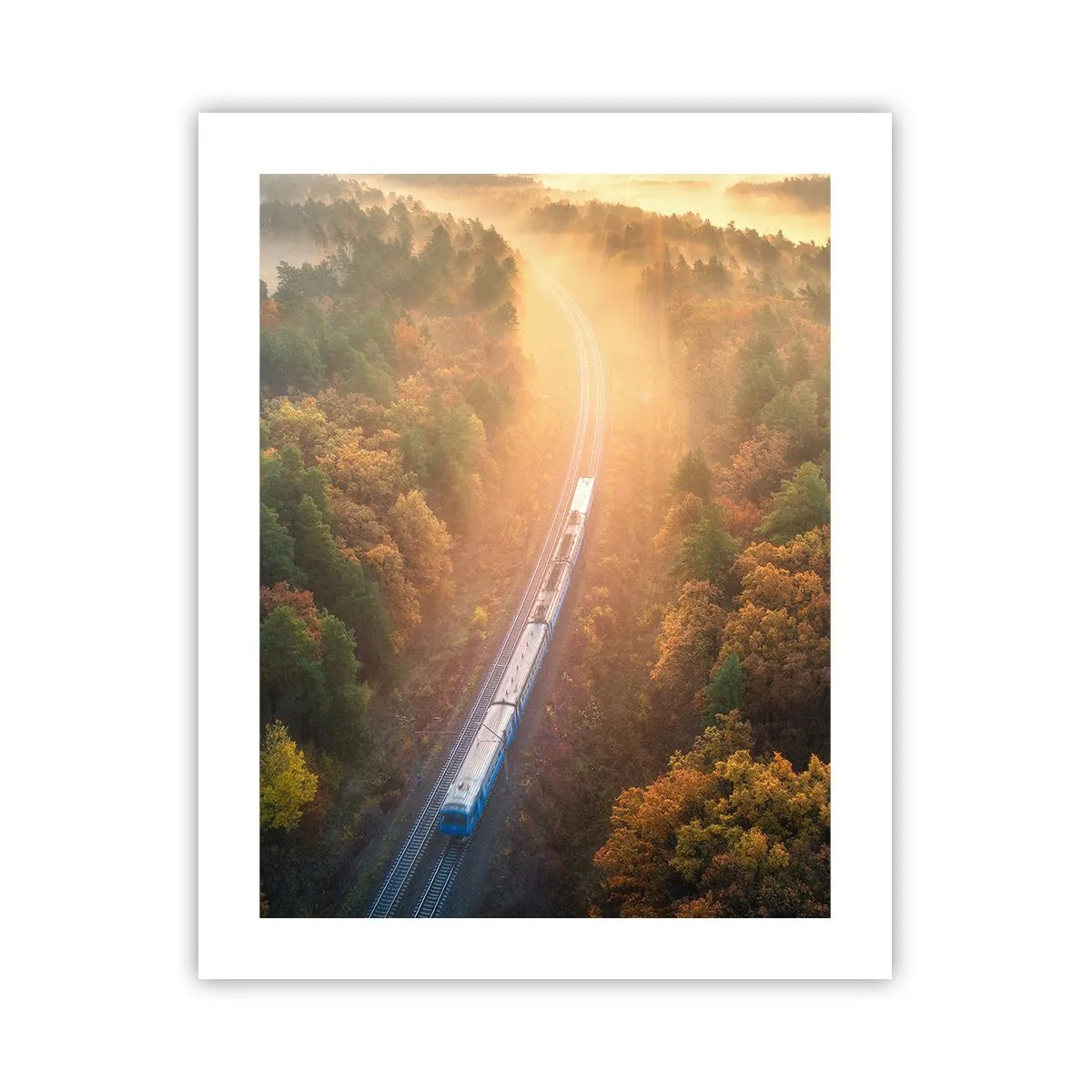 Plakat - Jesienna podróż - 40x50 cm