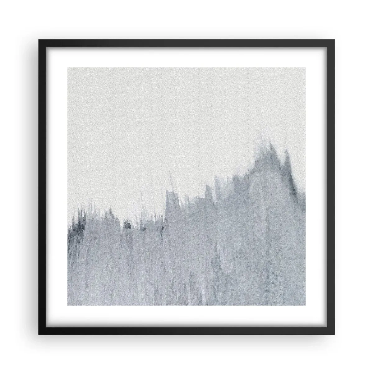 Plakat w czarnej ramie - Tajemniczy zapis - 50x50 cm