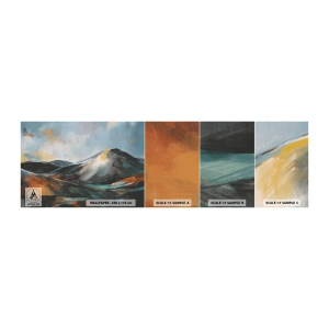 Fototapeta Próbka Samoprzylepna Deluxe Sticker - Surowe i piękne - Sztuka, Góry, Krajobraz - 100x30 cm