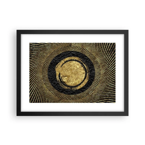Plakat w czarnej ramie - Kompozycja glamour - 40x30 cm