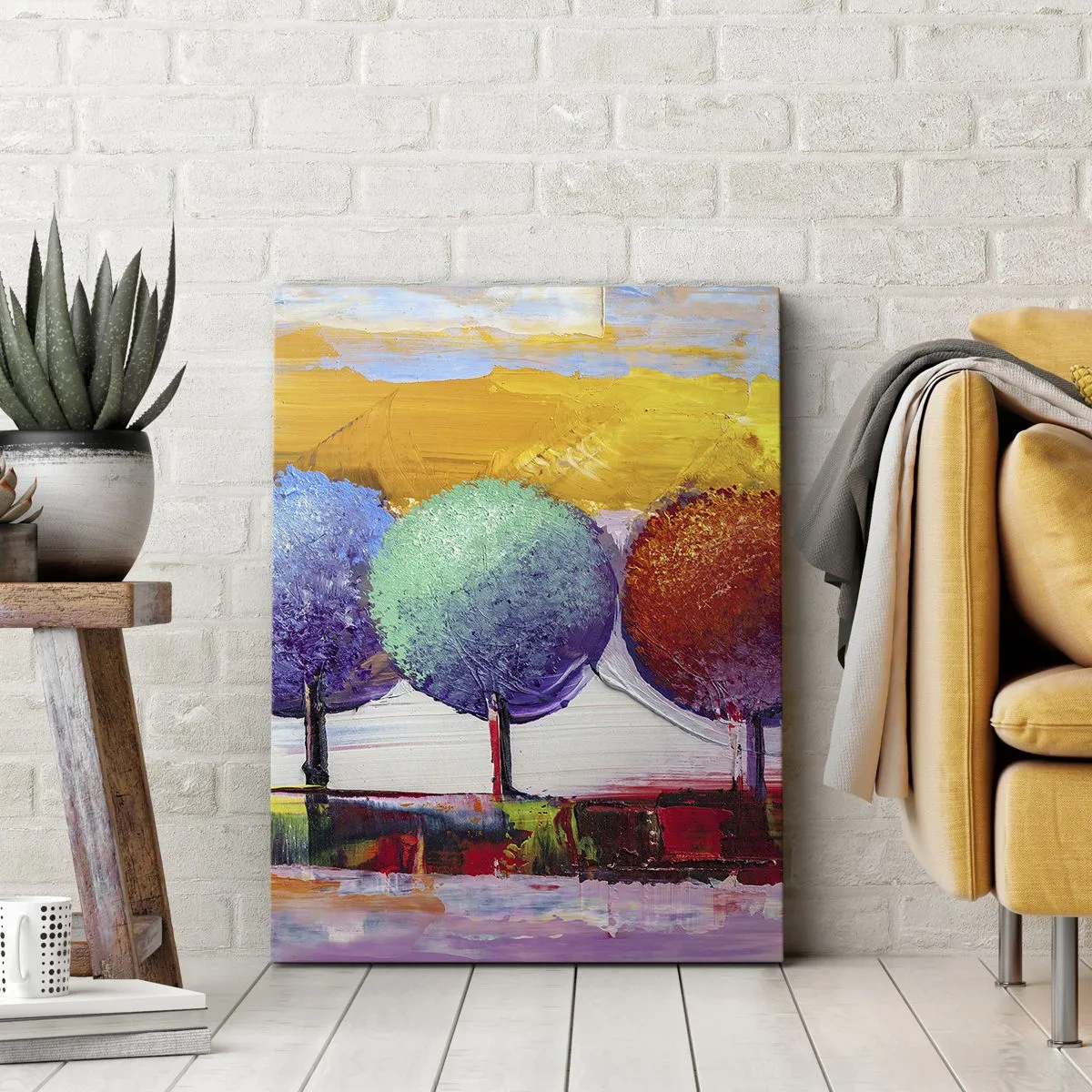 Obraz na płótnie - Do trzech razy sztuka - 55x100 cm