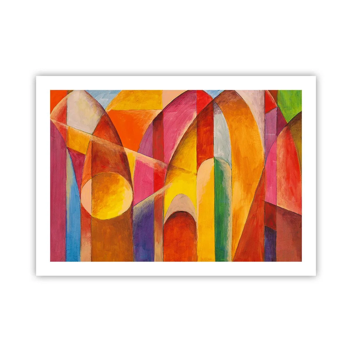 Plakat - Katedra słońca - 70x50 cm