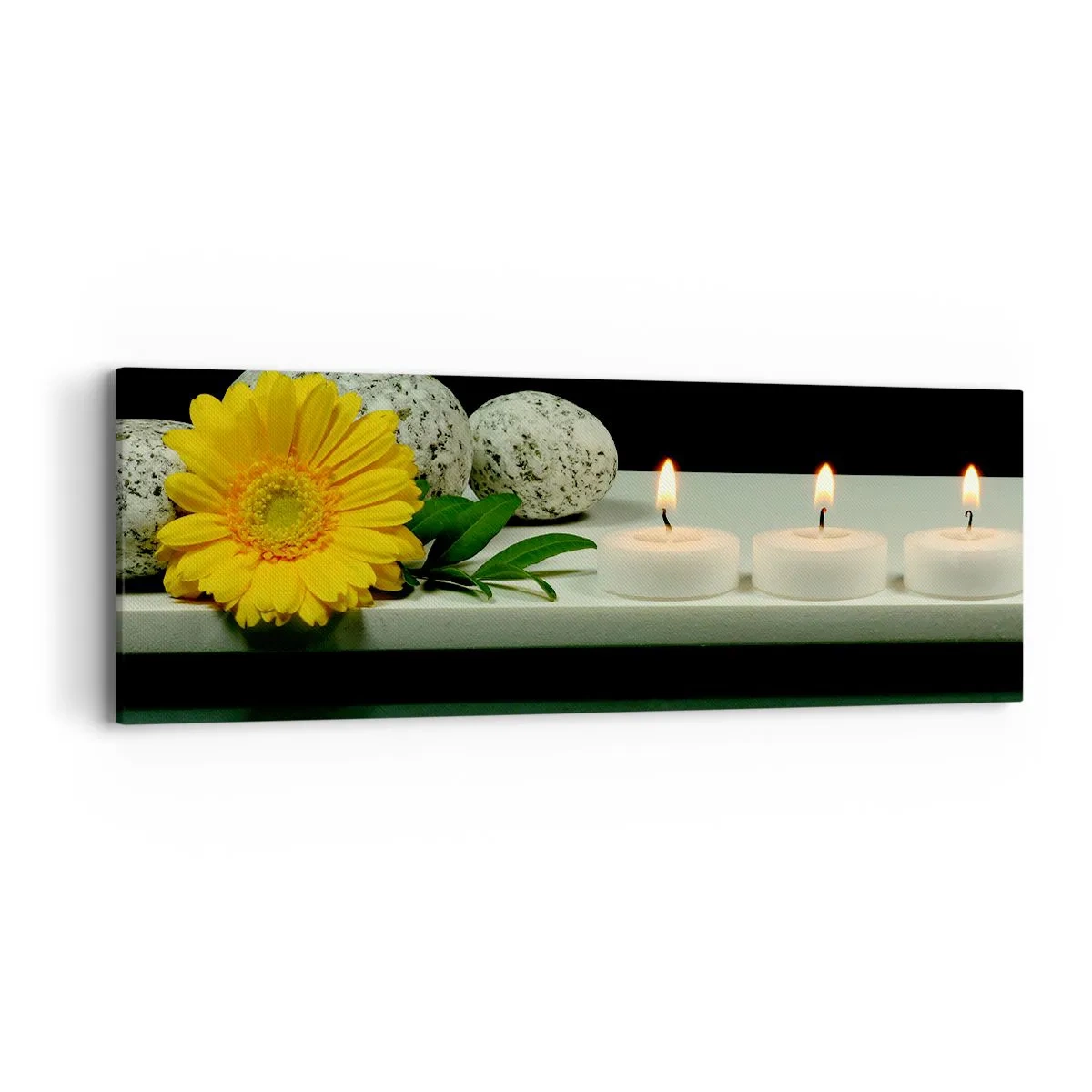 Obraz na płótnie - Ukojenie zmysłów - 90x30 cm