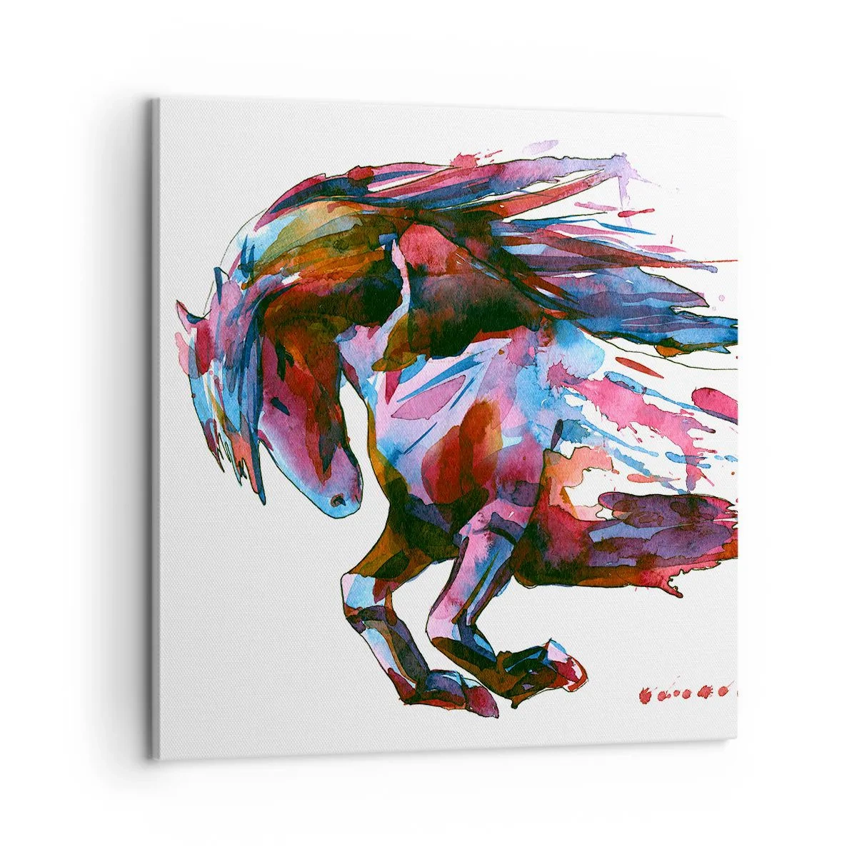 Obraz na płótnie - W uniesieniu - 60x60 cm