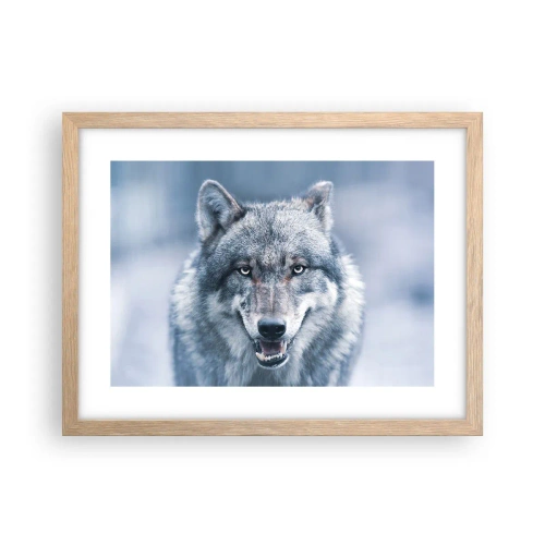 Plakat w ramie jasny dąb - Podejmiesz wyzwanie? - 40x30 cm