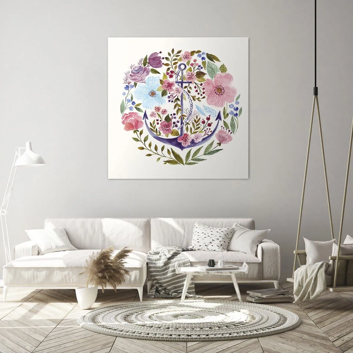 Obraz na płótnie - Dobry sen żeglarza - 50x50 cm