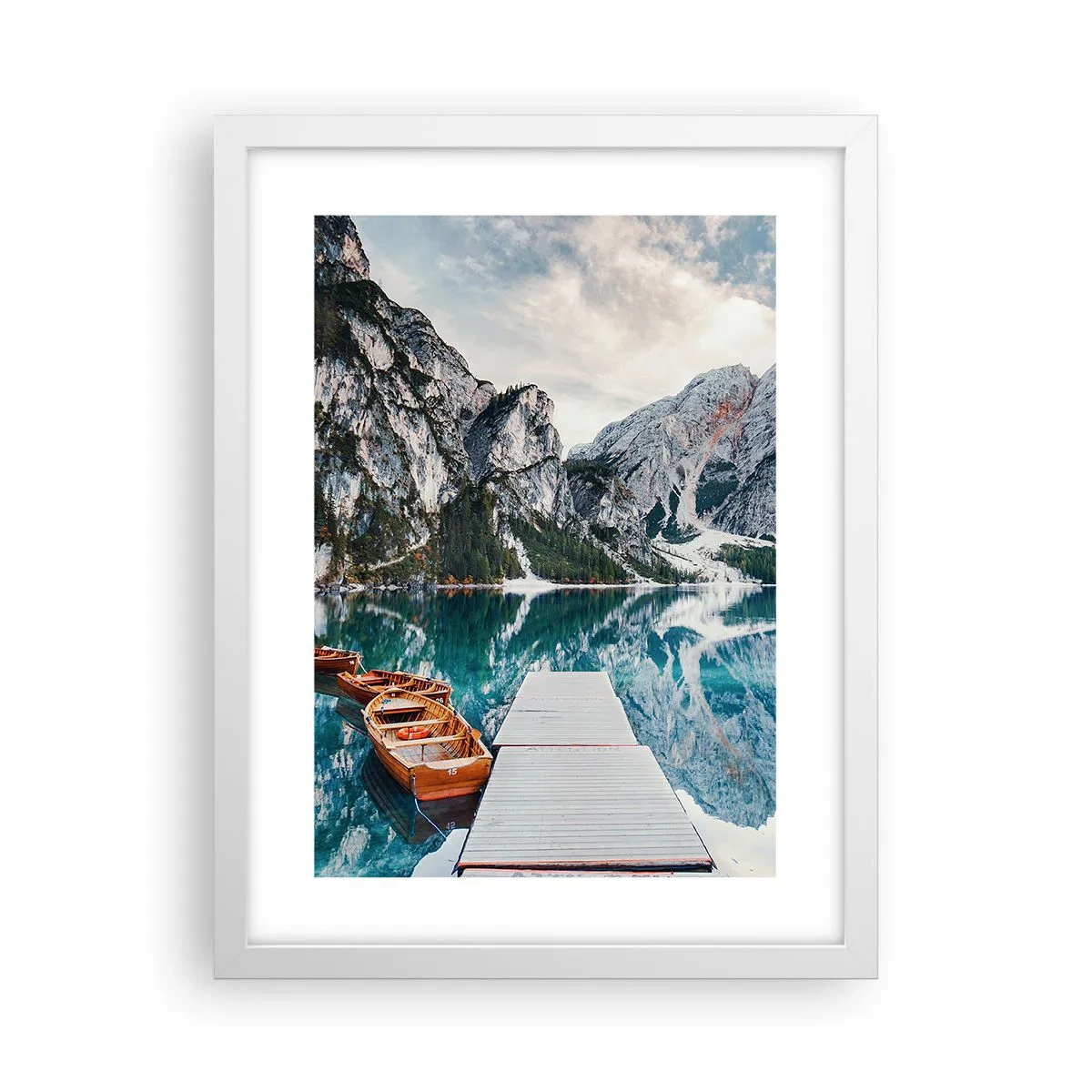 Plakat w białej ramie - Pokażemy ci piękno - 30x40 cm